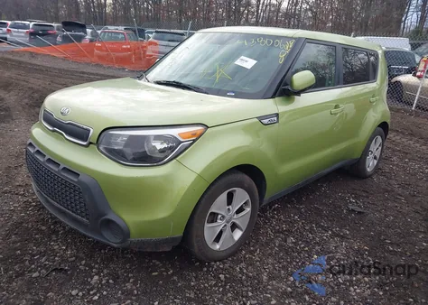 2015 Kia Soul из США, поврежденный, VIN KNDJN2A26F7814851